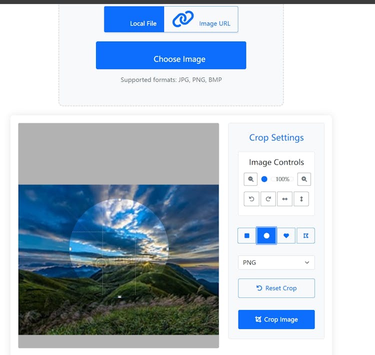 crop image free