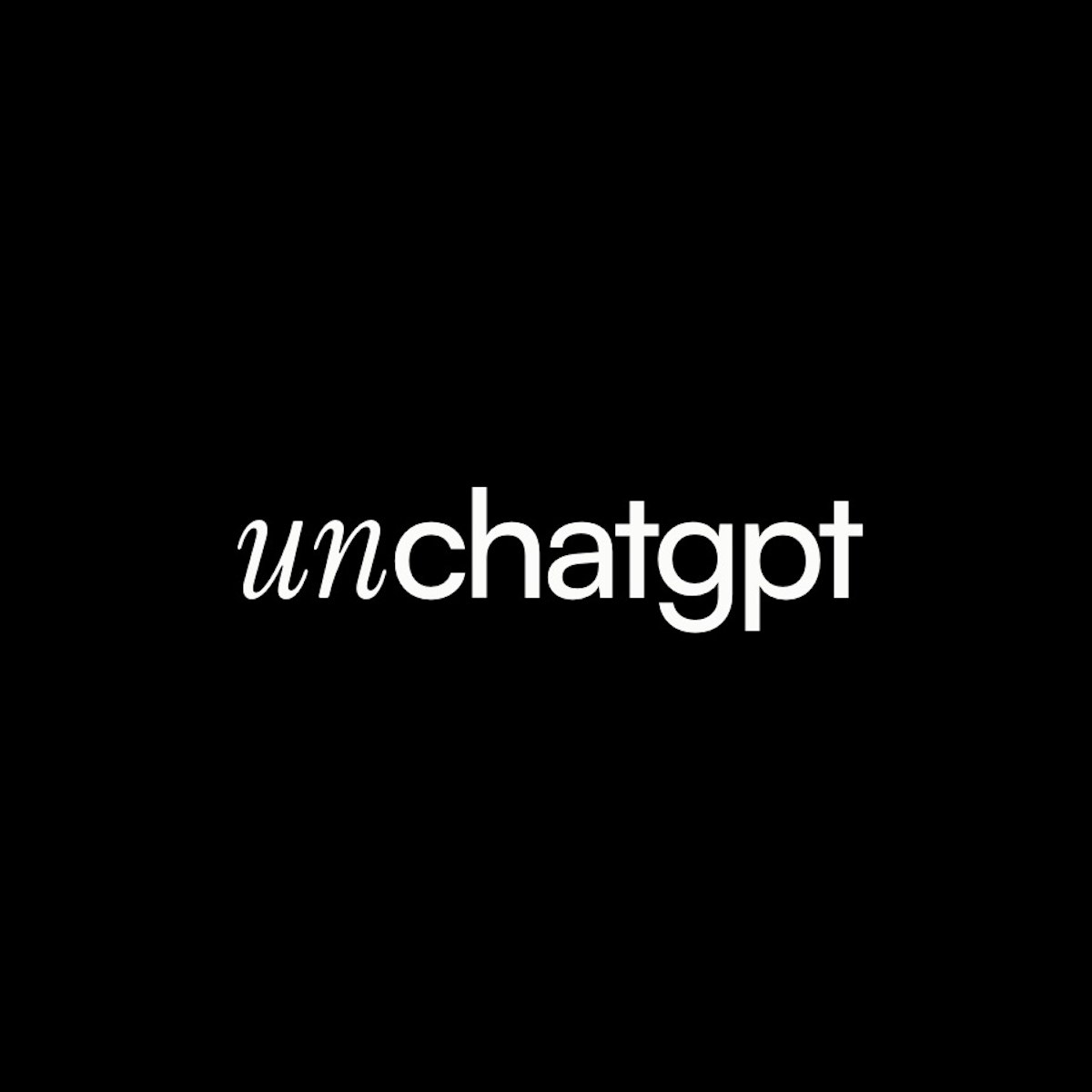 Unchatgpt logo