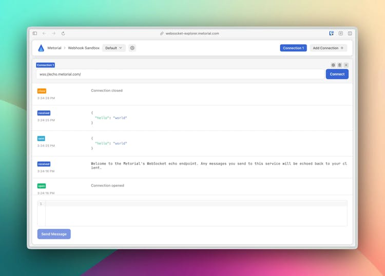 Websocket Explorer