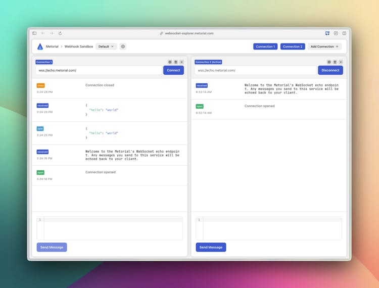 Websocket Explorer
