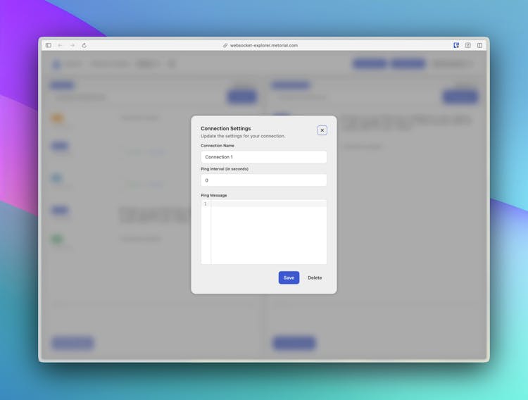 Websocket Explorer