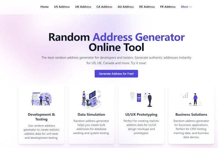 Random Address Generator