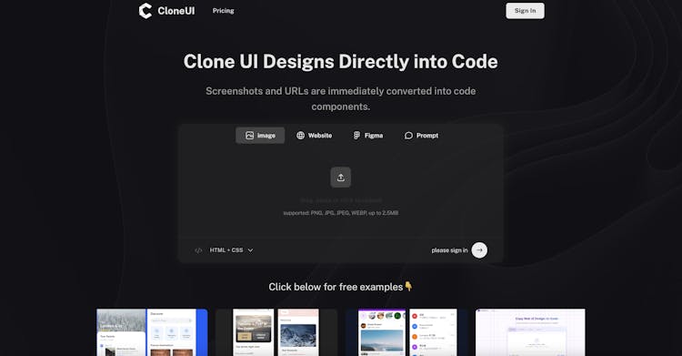 CloneUI