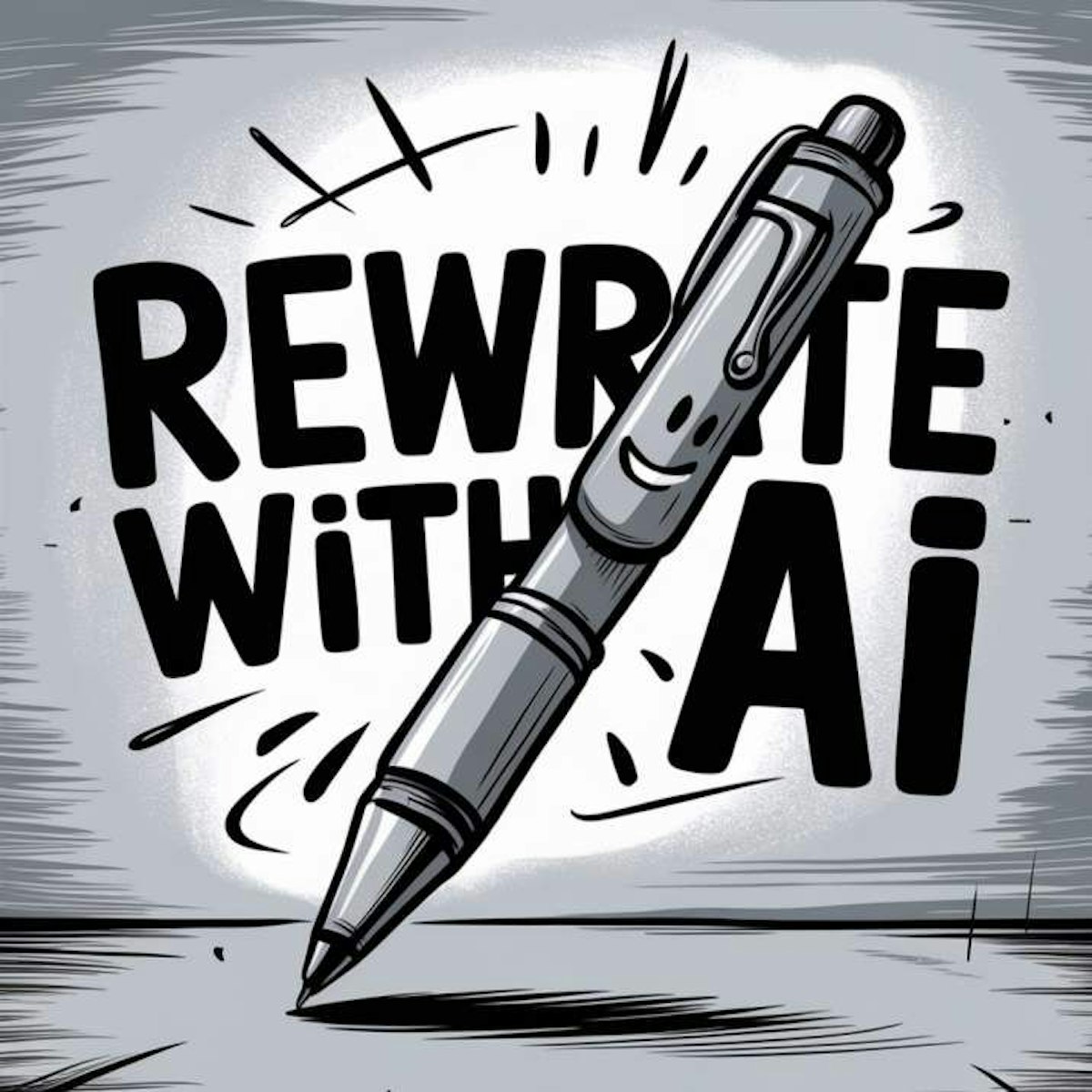 Rewrite AI logo