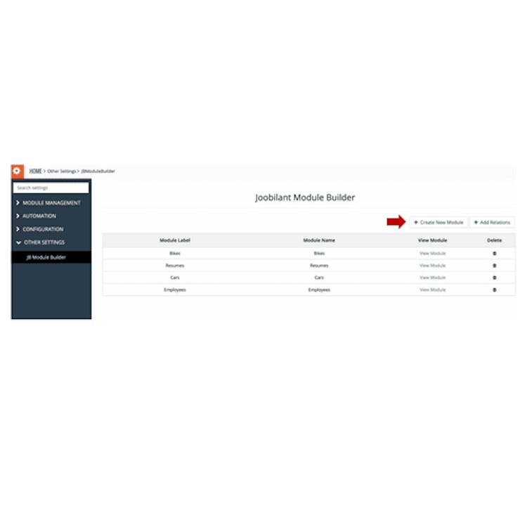 Vtiger Module Builder