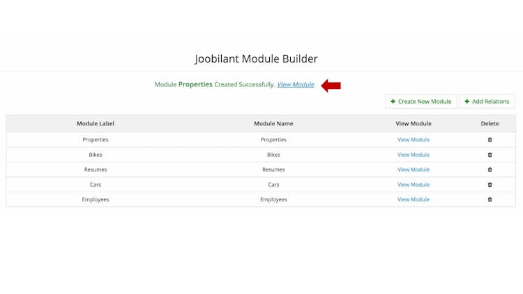 Vtiger Module Builder