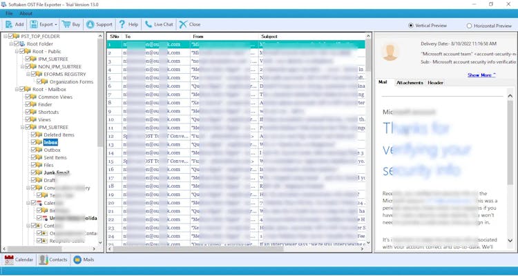 Softaken OST to MSG Converter
