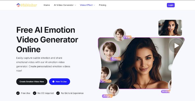 Free Online AI Video Generator - VidMaker AI