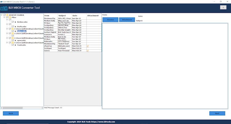 BLR PST Converter Software Tool