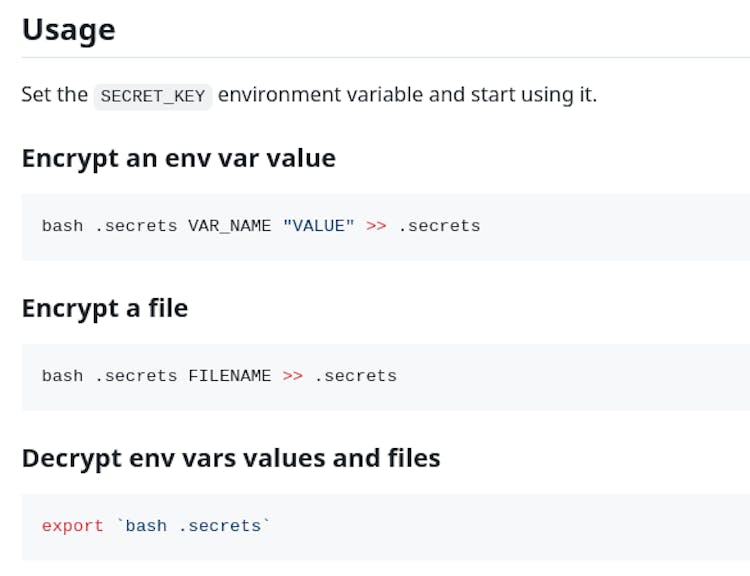dotsecrets