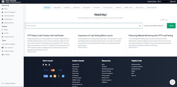 Host Tracker