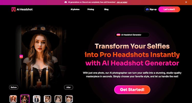AI Headshot Generator 1