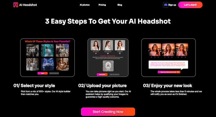 AI Headshot Generator 1