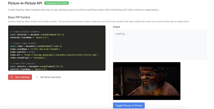 Web APIs Exporer