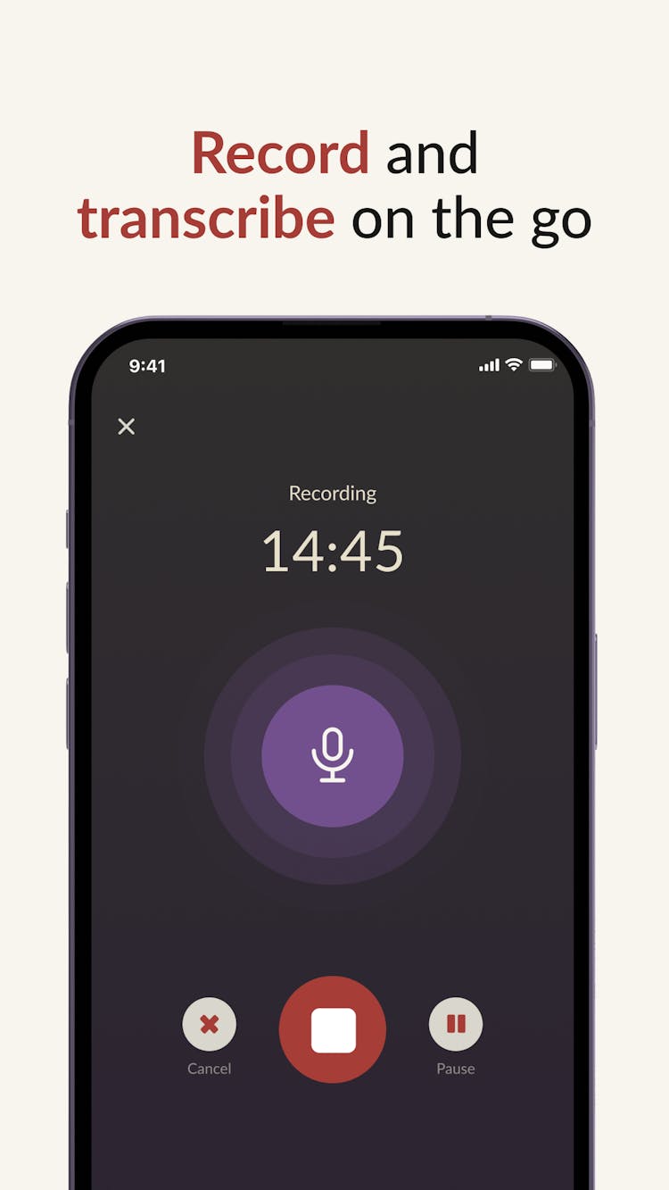 AI Note Taker : Audio to Text 