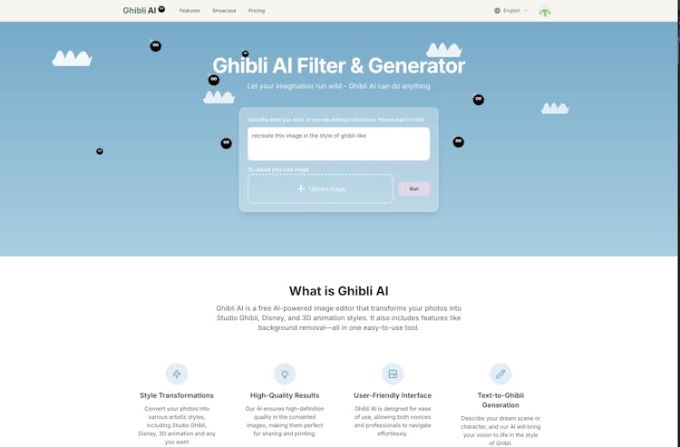 Ghibli AI Style Generator