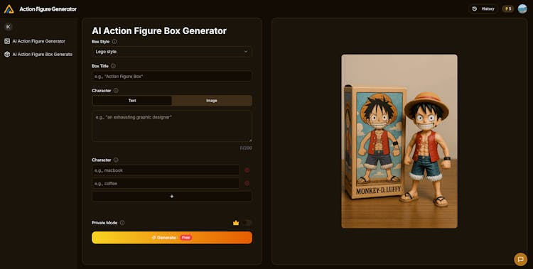 AI Action Figure