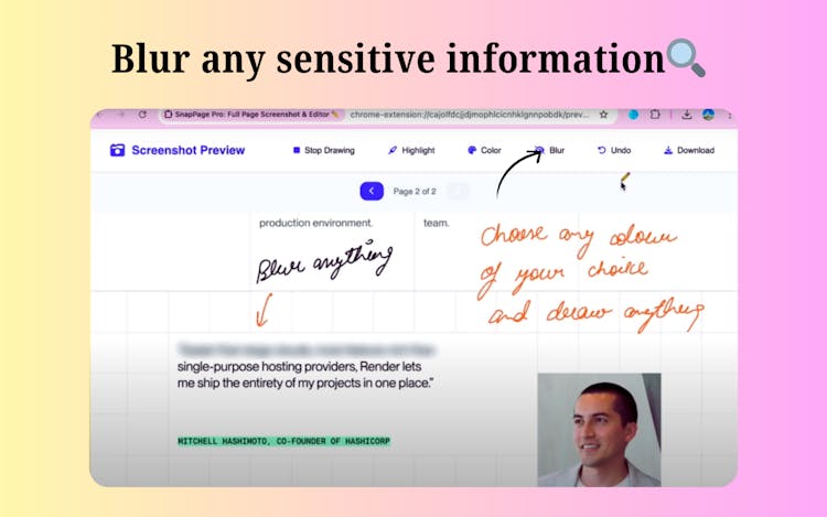 Full Page Screenshot for Web & Editor ✏️