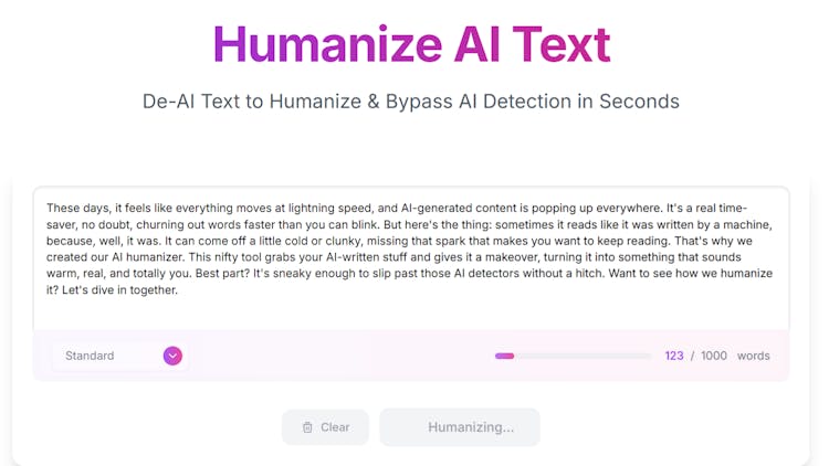 UnAIMyText