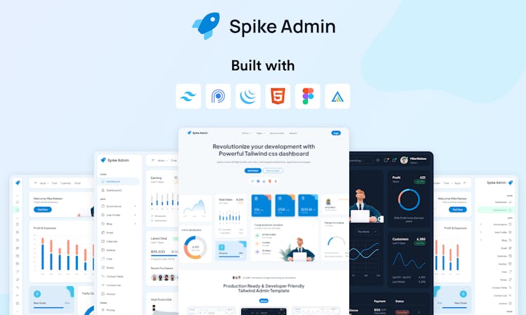 Tailwind Admin Dashboard Templates