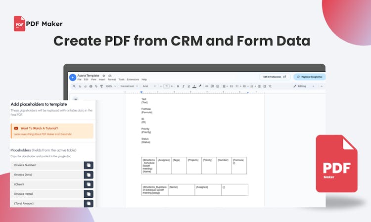 The PDF Maker