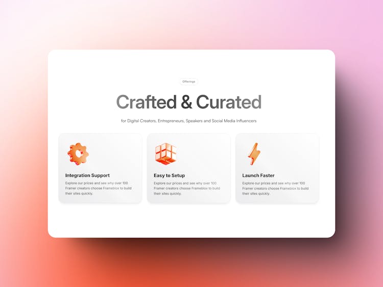 Creator suite