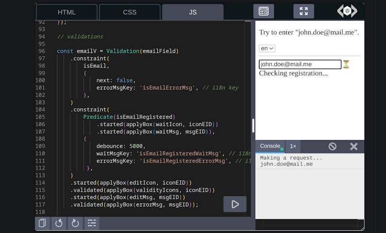 Isomorphic-validation