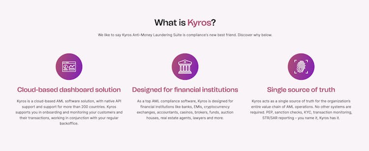 Kyros AML Suite