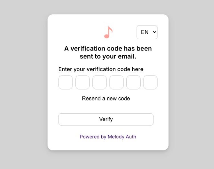 Melody Auth