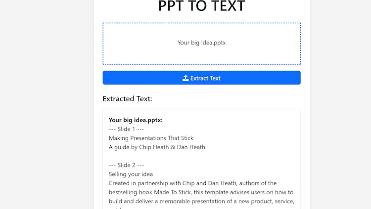 Text Extractor