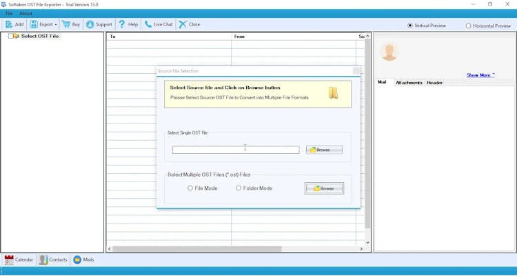 Softaken OST to PDF Converter