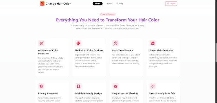 Change Hair Color
