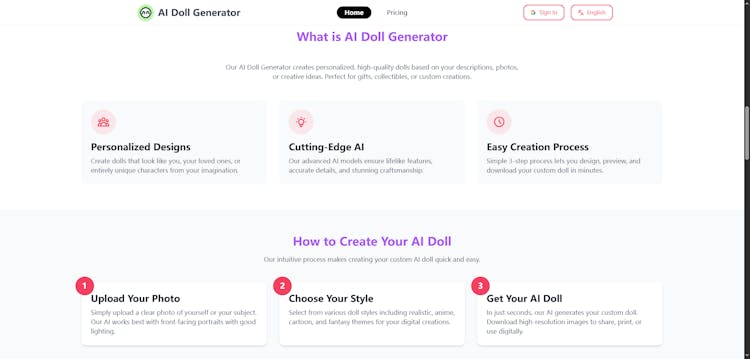 AI Doll Generator