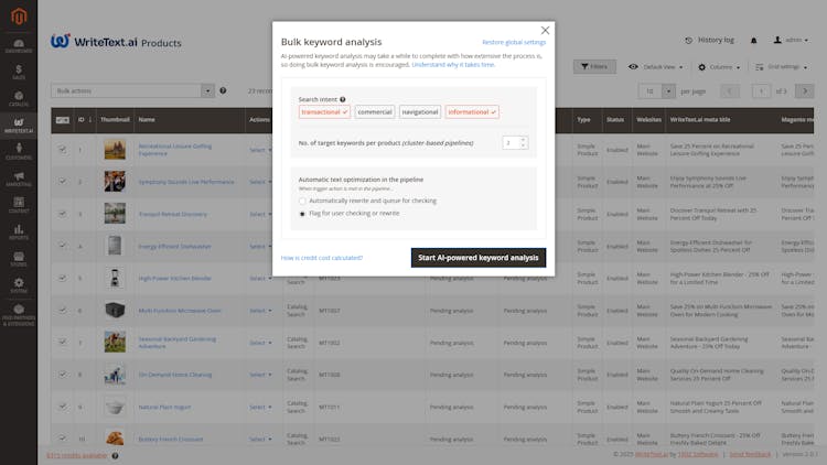 WriteText.ai for Magento