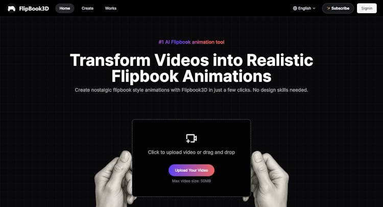 Flipbook3D