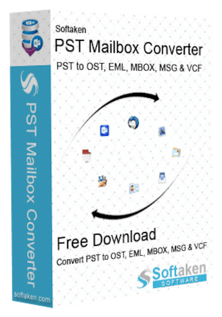 Softaken PST Mailbox Converter