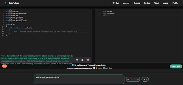 The Coder's Sage