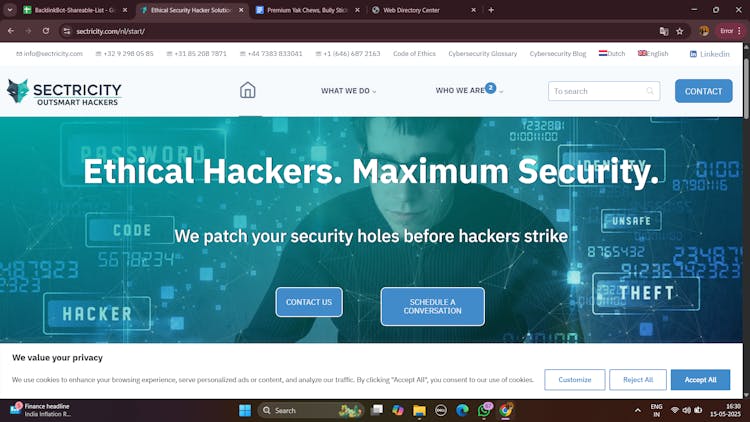 Sectricity RedSOC Platform