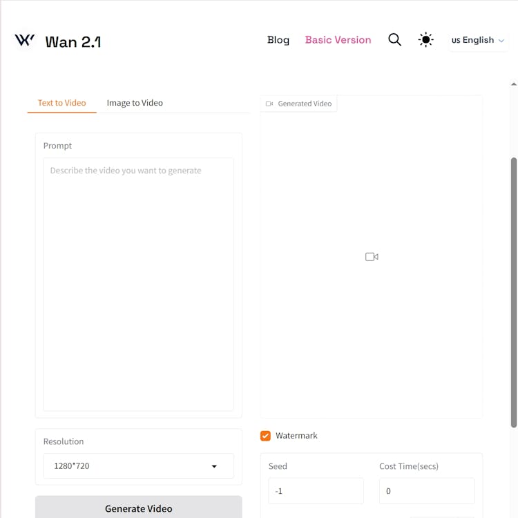 Wan 2.1: AI Video Generator