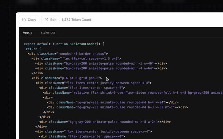 Skeleton Loader AI