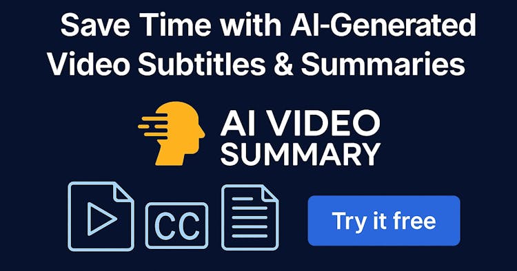 AI Video Summary