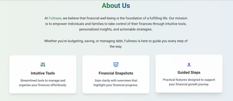 Fullness Solutions
