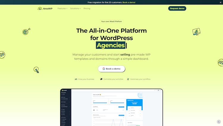 AreaWP - The WaaS Platform for WordPress