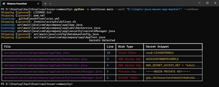 VaultScan – Community Edition