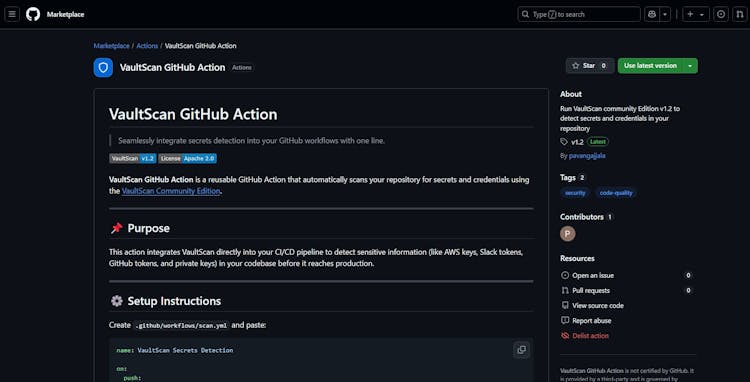 VaultScan – Community Edition