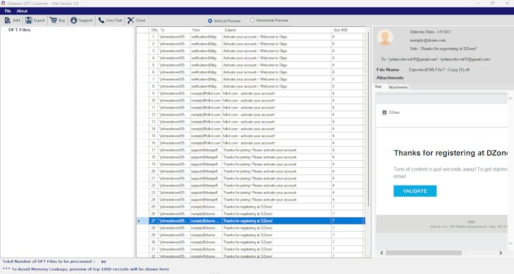 DataVare OFT to PST Converter Expert 