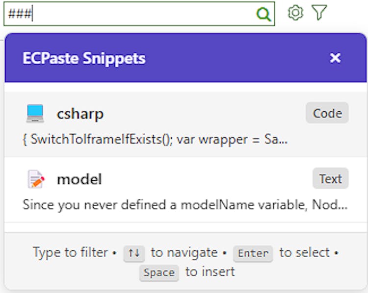 ECPaste