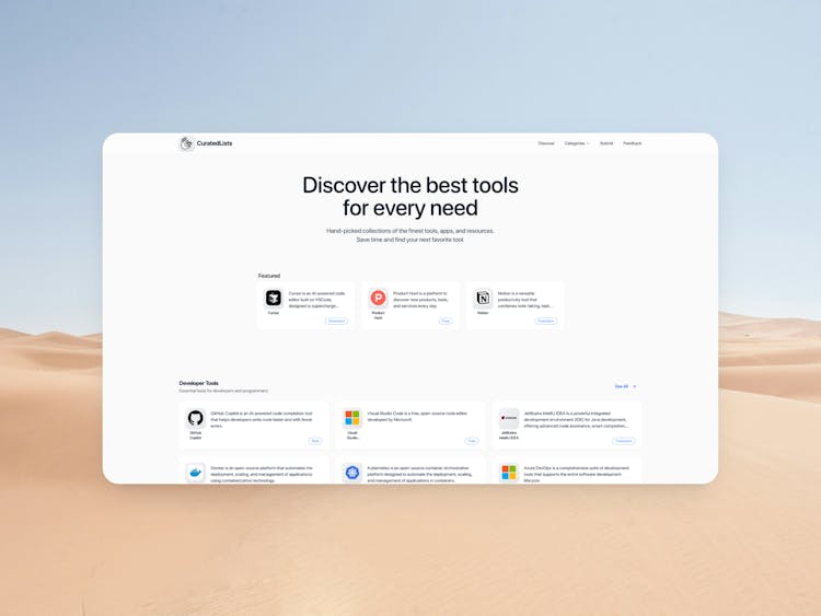 CuratedLists