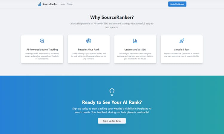 Source Ranker