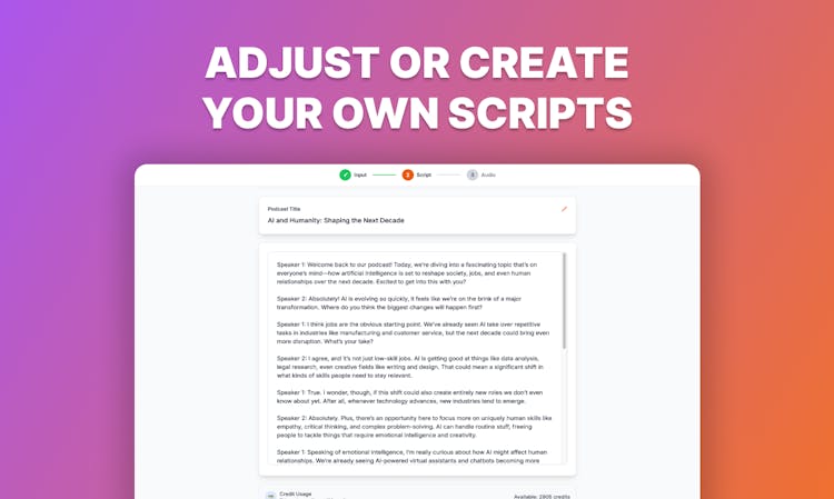 AI Podcast Generator - Podgen